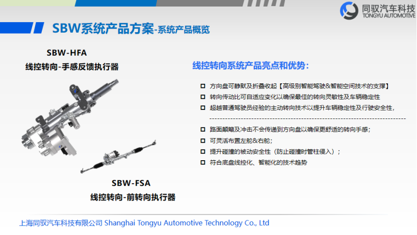 同驭汽车科技：智能底盘关键零部件的产业化之路